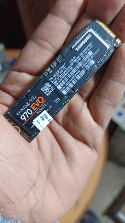 Samsung 970 evo 1TB Nvme new 10 by 10 Zero day used 100 health 512 gb