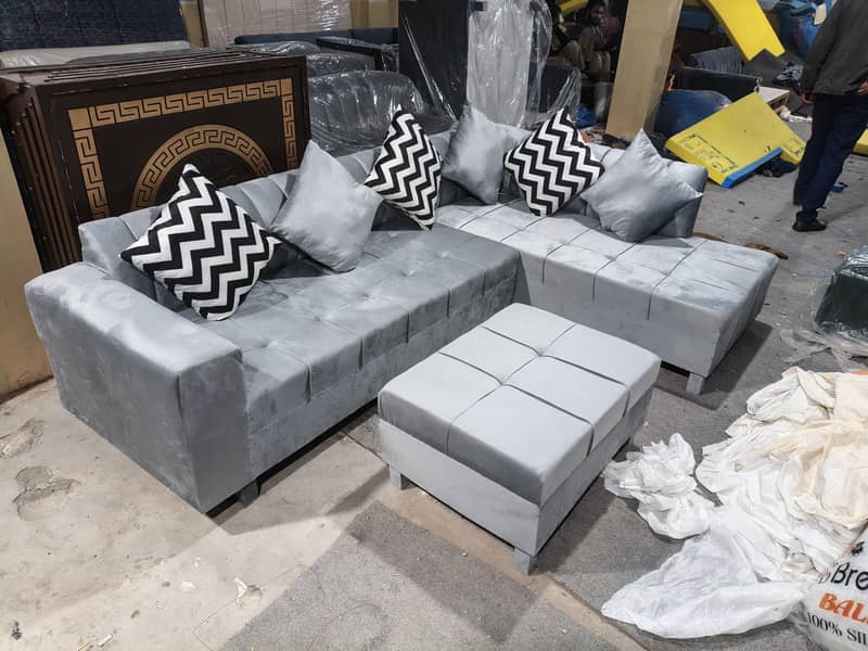 L Shaped sofa set 2