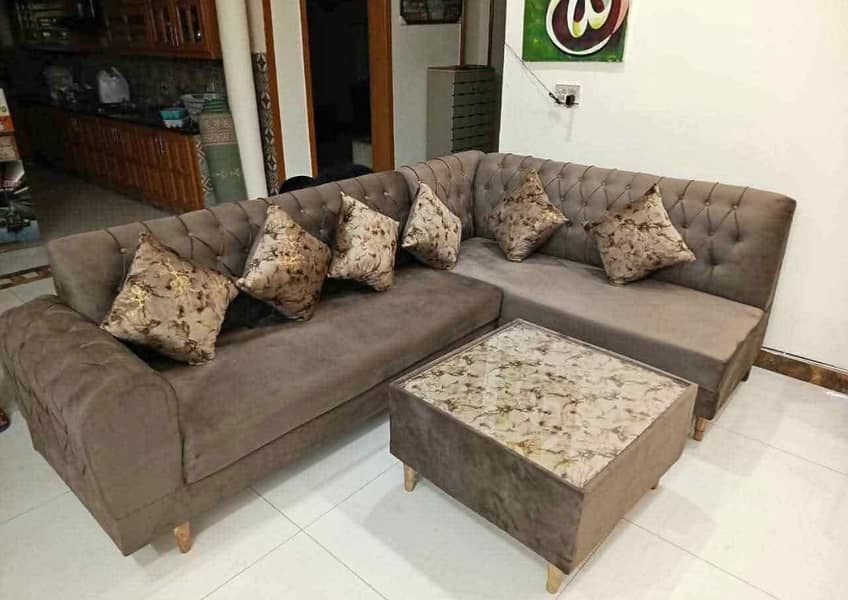 L Shaped sofa set 7