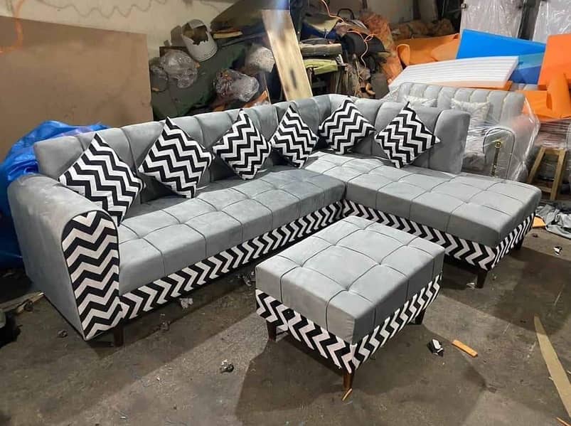 L Shaped sofa set 17