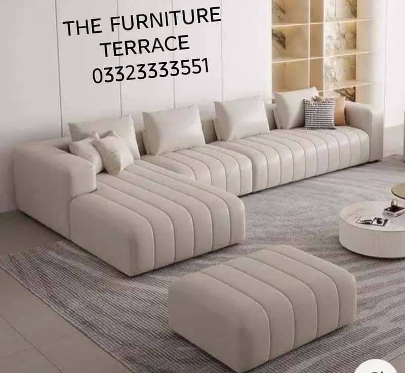 L Shape sofa set 0