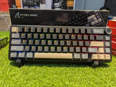 ATTACK SHARK X66 TRI MODE MECHANICAL KEYBOARD