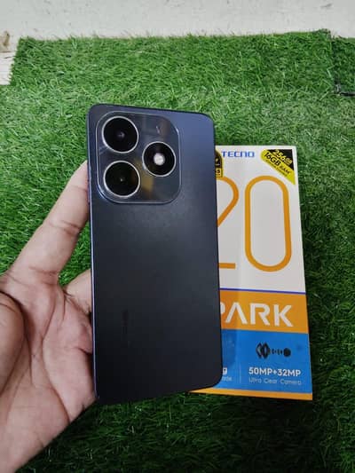 tanco spark 20 16/256gb ram rom seild phone with box 5 month warranty