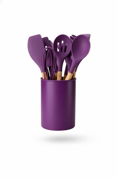 12 Pieces Kitchen Silicone Utensil set