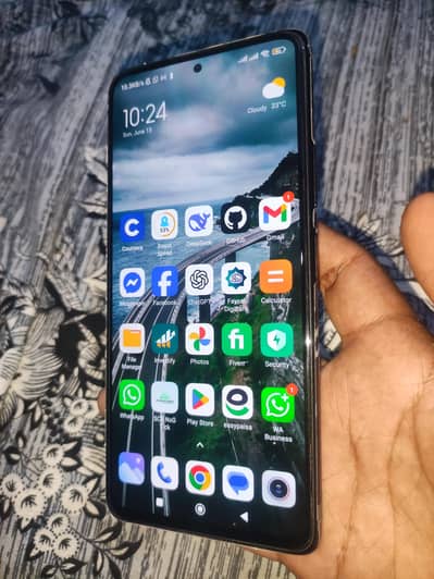 Redmi note 10 pro 8+5/128 Official PTA approved