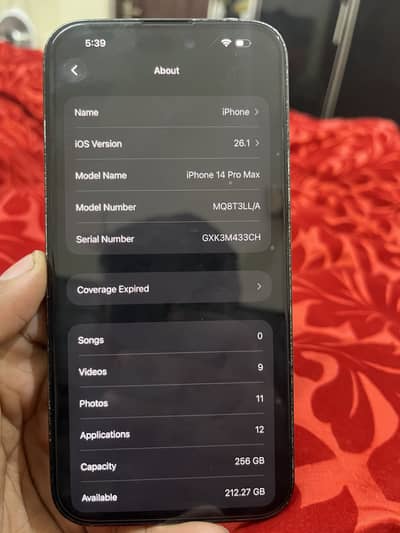 Iphone 14 pro max ( jv )