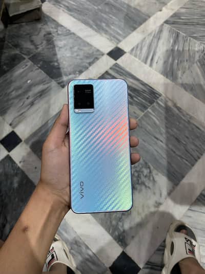 Vivo Y21T 4/128 with box condition 10/10 for sale