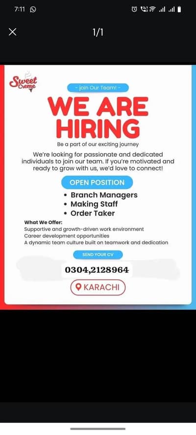 Sweet Cream Up North KHI