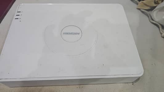 DVR, WIth 8 Hik vision camera