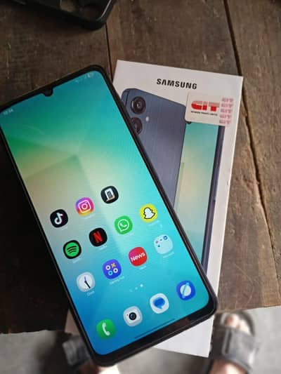 Samsung A06 PTA Approved 4GB Ram 128GB Memory