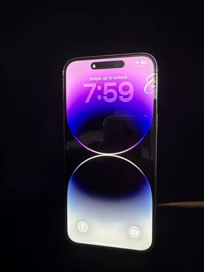 Iphone 14promax deep purple 128gb non pta