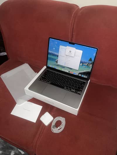 Apple macbook air m2 chip 8/256gb full box 2022 model