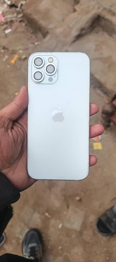 I phone 12 pro mex factory unlock non PTA face id off trutune on