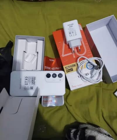 tecno spark 40 pro Plus 8+8 256 GB WhatsApp +92326+9476+784