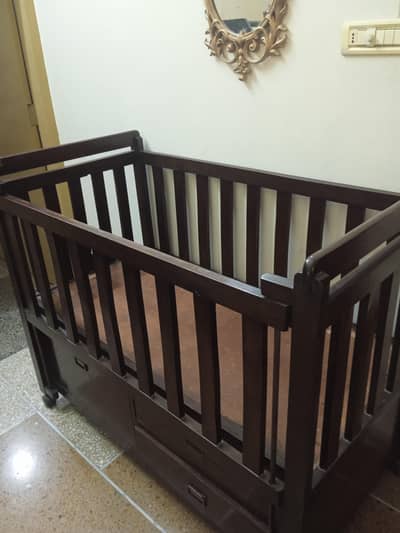 Wooden Kids Cot
