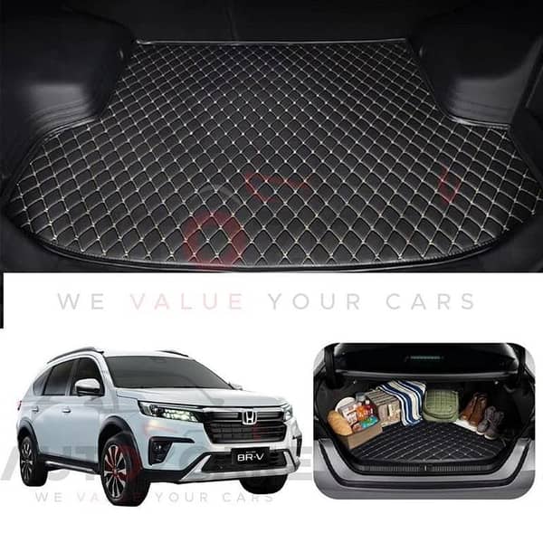 Honda BR-V 7D Custom Car Trunk Mat - Model 2020-2025
