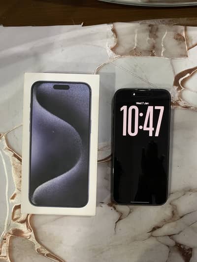 I phone 15 pro Max 1 TB (PTA Approved)