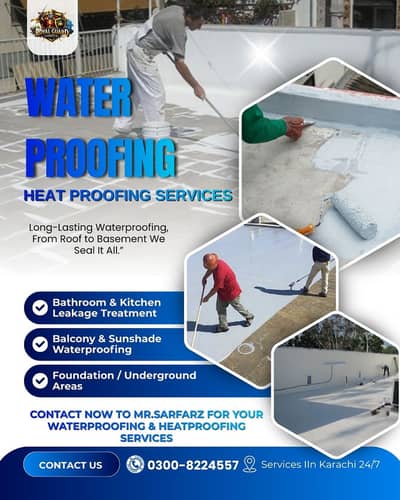 Water Tank Cleaning || Bathroom Leakage Seepage || Roof Waterproofing