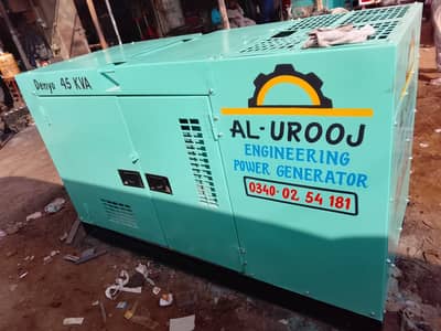 45 KVA DENYO Diesel Generator Commercial & Industrial Use