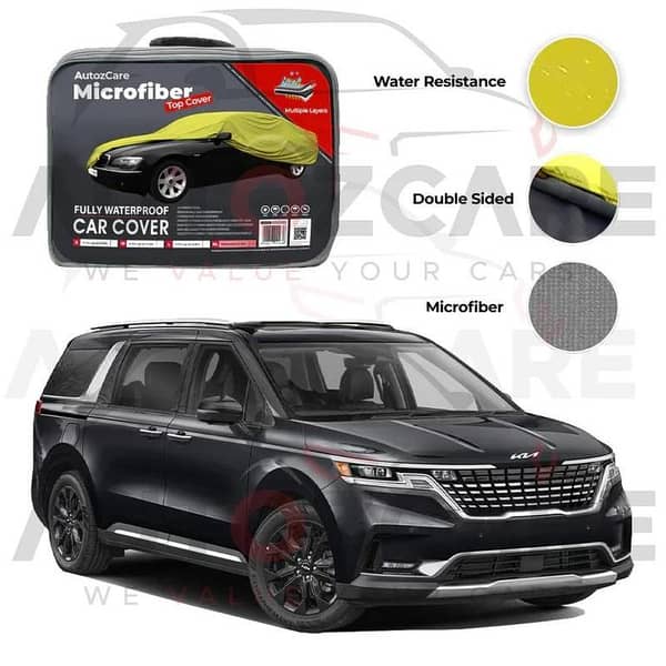 Kia Grand Carnival Microfiber Car Top Cover - Model 2021-2025