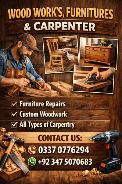 carpenter service woodwork professional carpenter furniture Repair