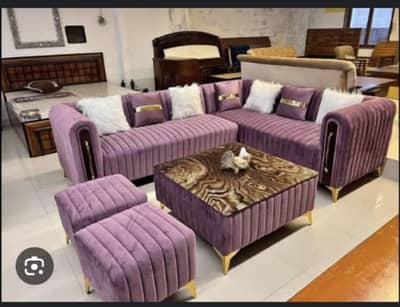 corner L Shape 5 seater 6 seater 7 seater sofa chair and bed design