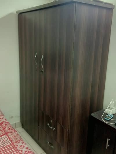 Used neat and clean wardrobe
