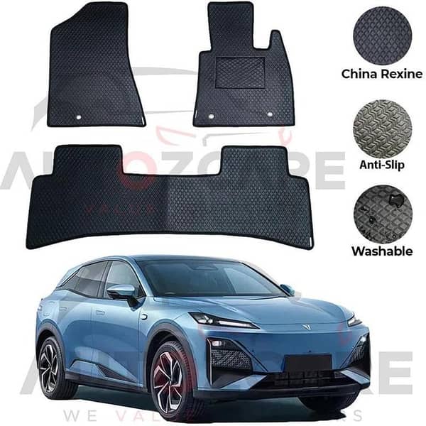 Changan Deepal S07 China Rexine Floor Mat 3PCS - Model 2024-2025