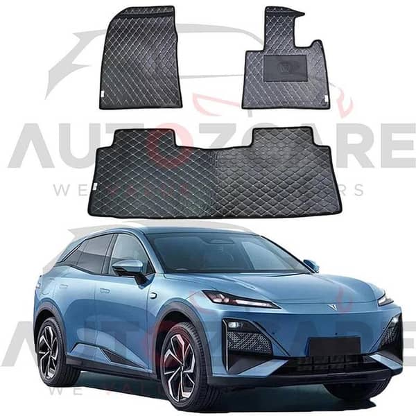 Changan Deepal S07 7D Floor Mat ( Flat Style ) 3PCS - Model 2024-2025