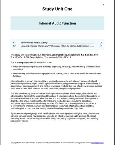 2025-2026 Gleim CIA Ebooks ,QBank and Videos available now.