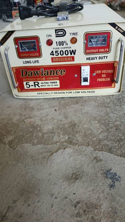 voltage stabilizer 4500 watt