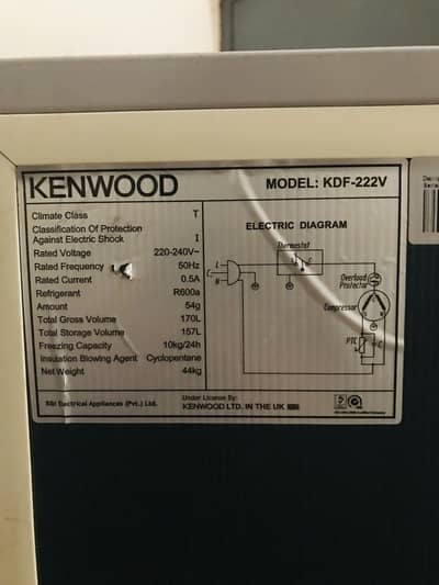 Single door stand freezer