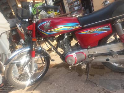 Honda 125 2018  Islamabad number