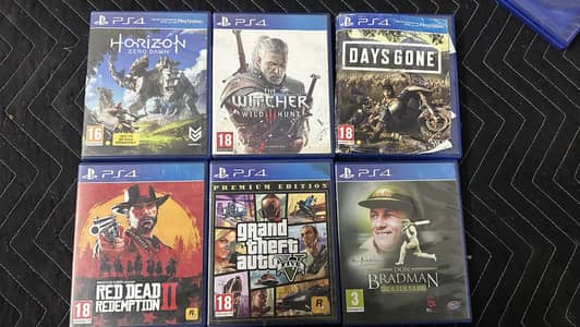 PS4 GAMES FOR SALE