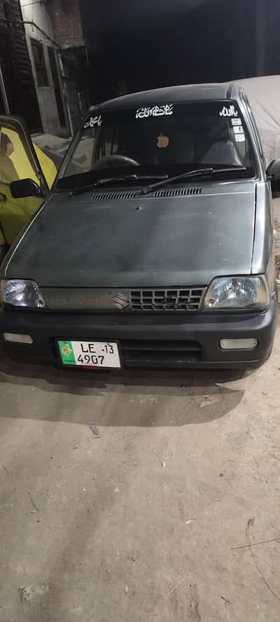 Suzuki mehran vx 2013 fore sale ac installed