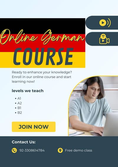 Learn German Step-by-Step – From Beginner to Confident Speaker (A1–B2)