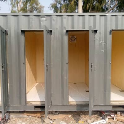 Office container portable toilits washroom security guard room