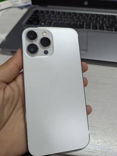 13 pro max non pta 128 jb ,silver like new