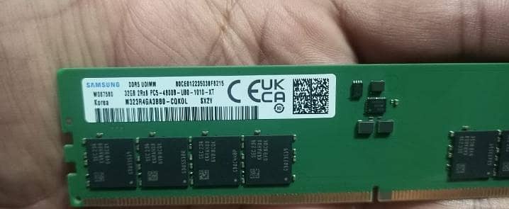 DDR5 32GB High Speed RAM for Gaming Performance Desktop Laptop