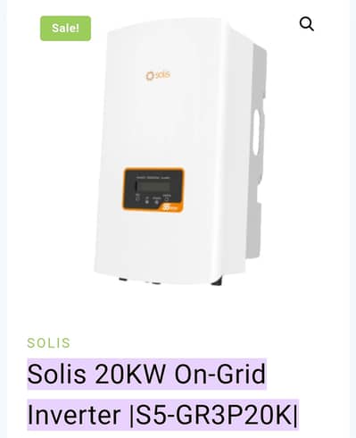 Solis 20KW On-Grid Inverter for urgent sale