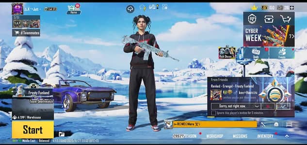 Pubg game id m4 galcier