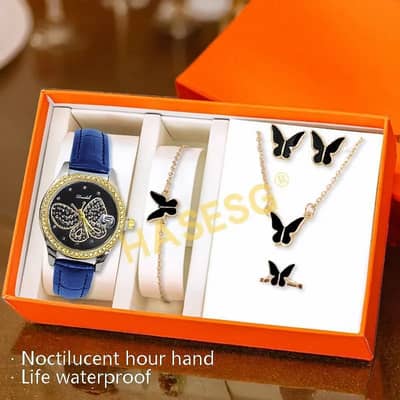 New Women's Butterfly Quartz Watch