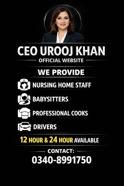 House maids / Maid / Nanny / Helper / Cook / Patient care / nurse