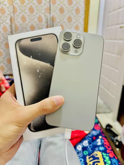 iPhone 15 Pro Max JV NON PTA 256GB