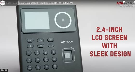 Hikvision face recognition terminal and Attendance Machine with WIFI