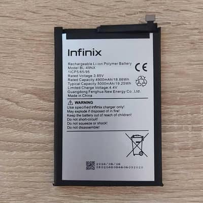 Infinix smart 8 original battery for sale