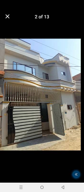 Asif town rafyqamer road 5 mrla half double story wid gas mtr urgent sale, 03006803629