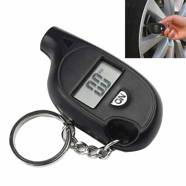LCD Digital Screen Tire Pressure Gauge | Universal Tyre Pressure Checker for Car, Truck & Bike