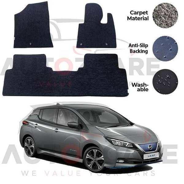 Nissan Leaf Fitting Carpet Floor Mat 5PCS - Model 2017-2025