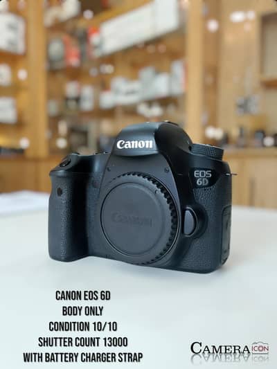 Canon Eos 6D Body only